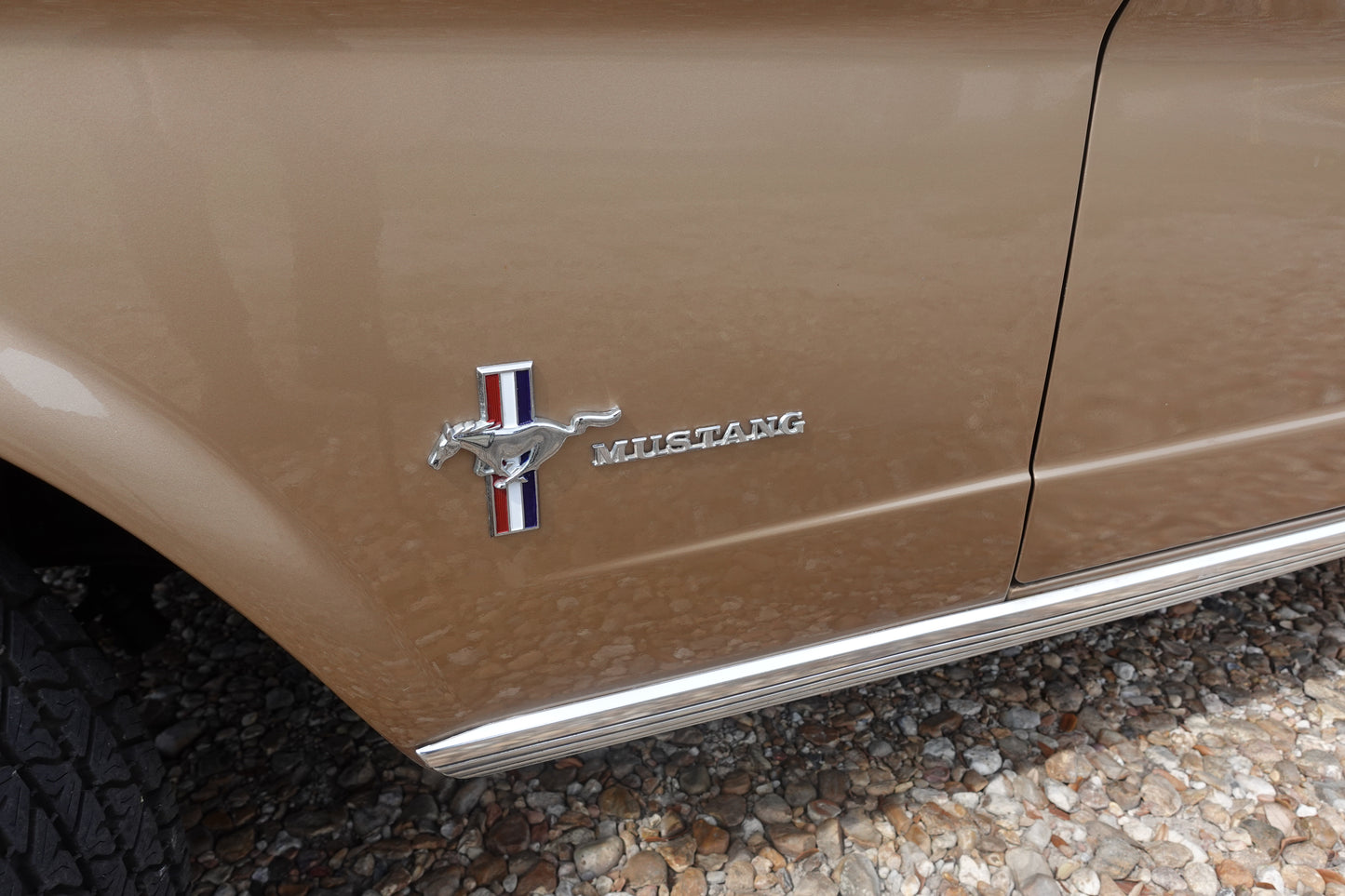 66 Mustang Coupe Bronze