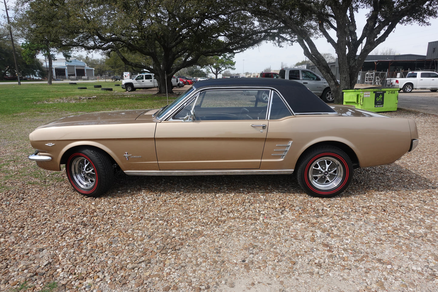 66 Mustang Coupe Bronze