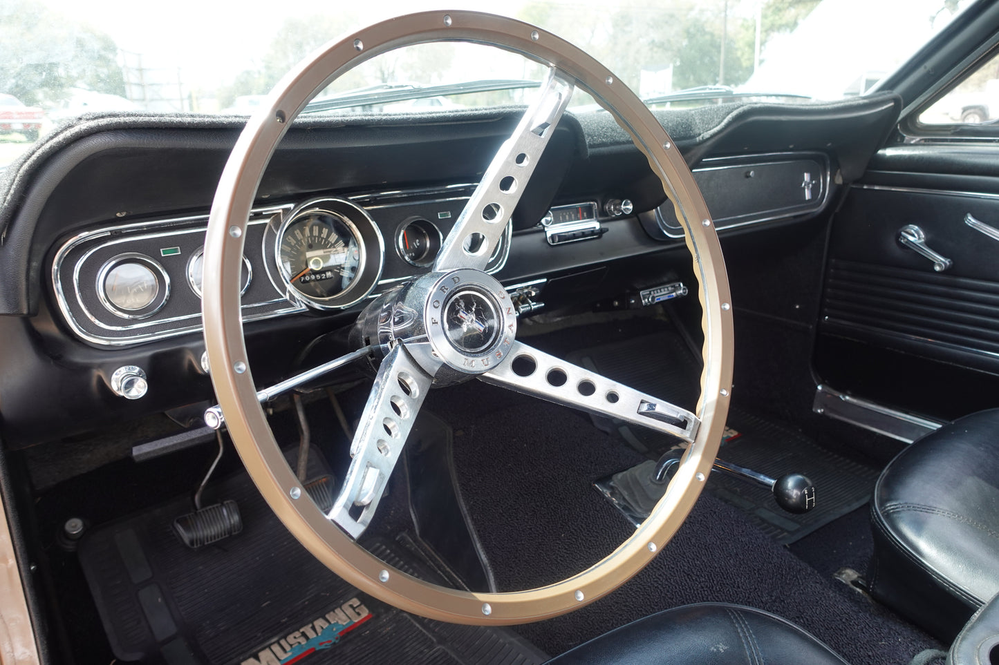 66 Mustang Coupe Bronze