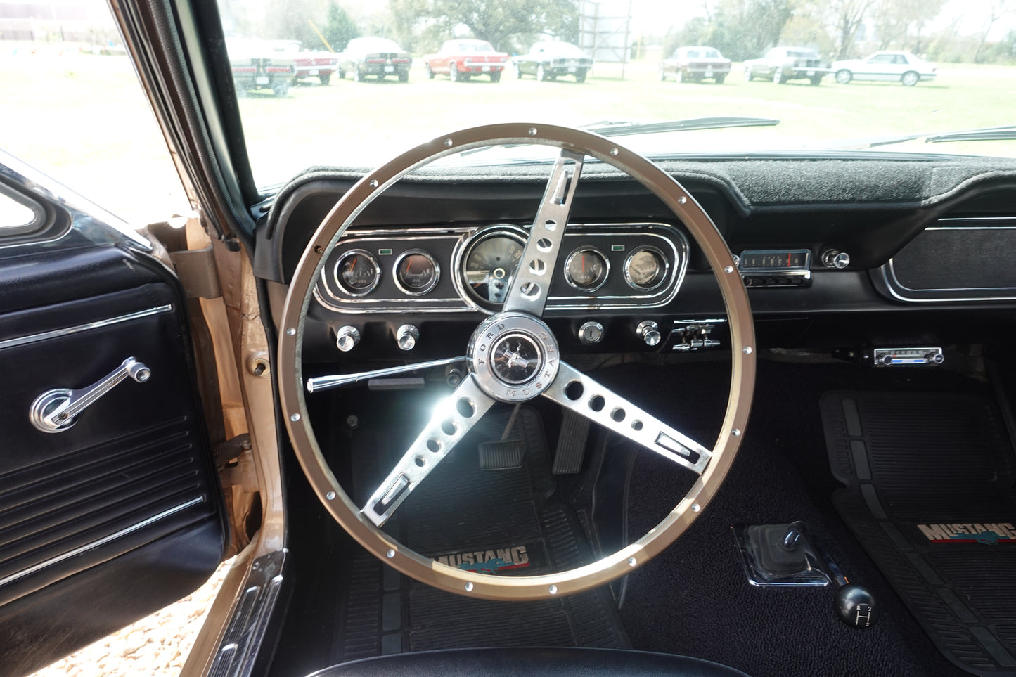 66 Mustang Coupe Bronze