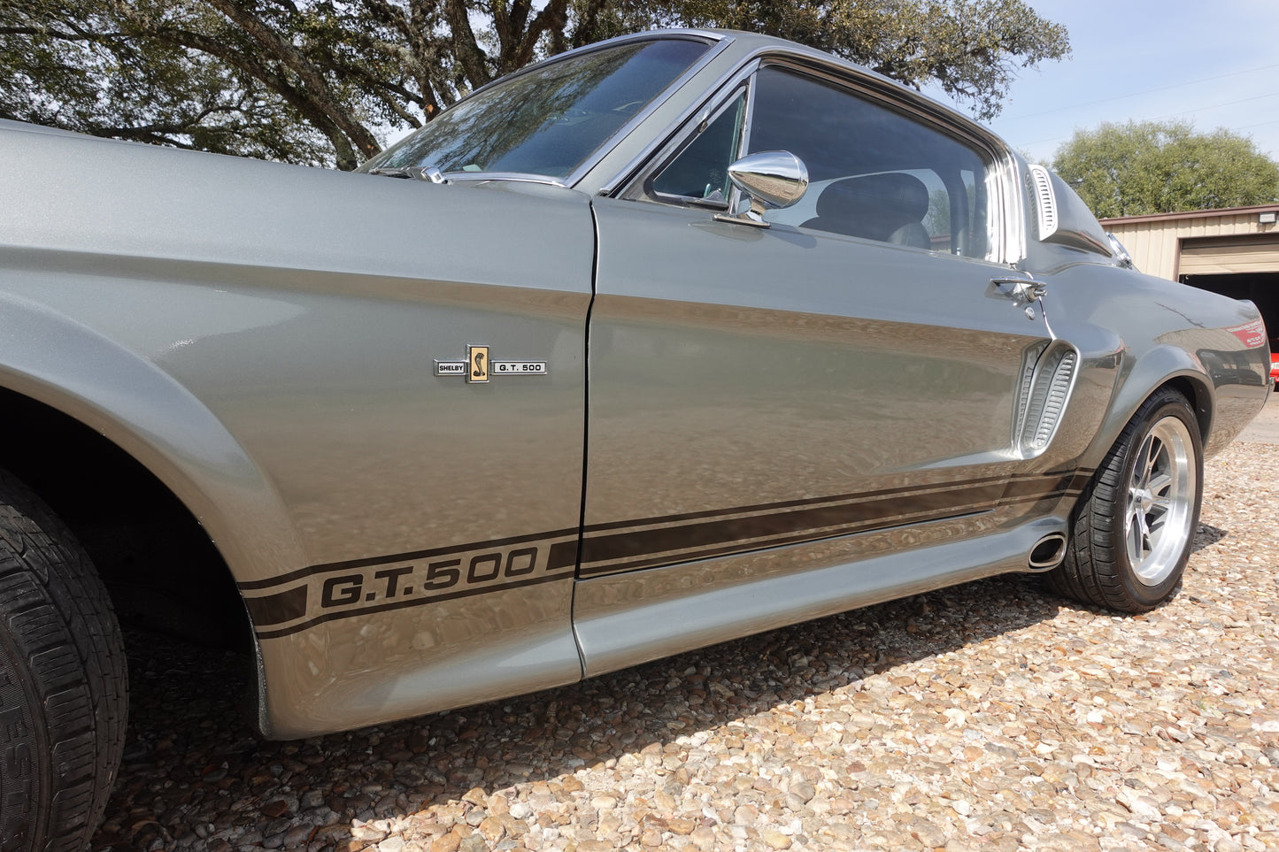 67 Mustang Fastback Pepper Gray