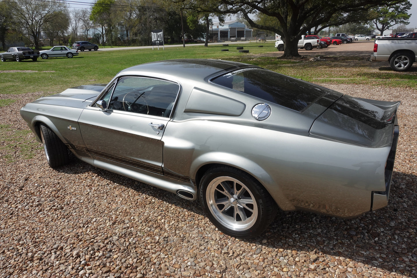 67 Mustang Fastback Pepper Gray