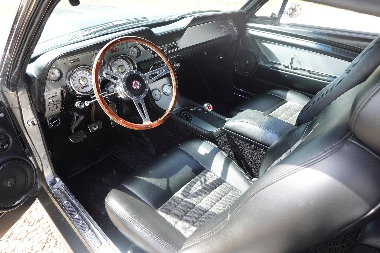 67 Mustang Fastback Pepper Gray