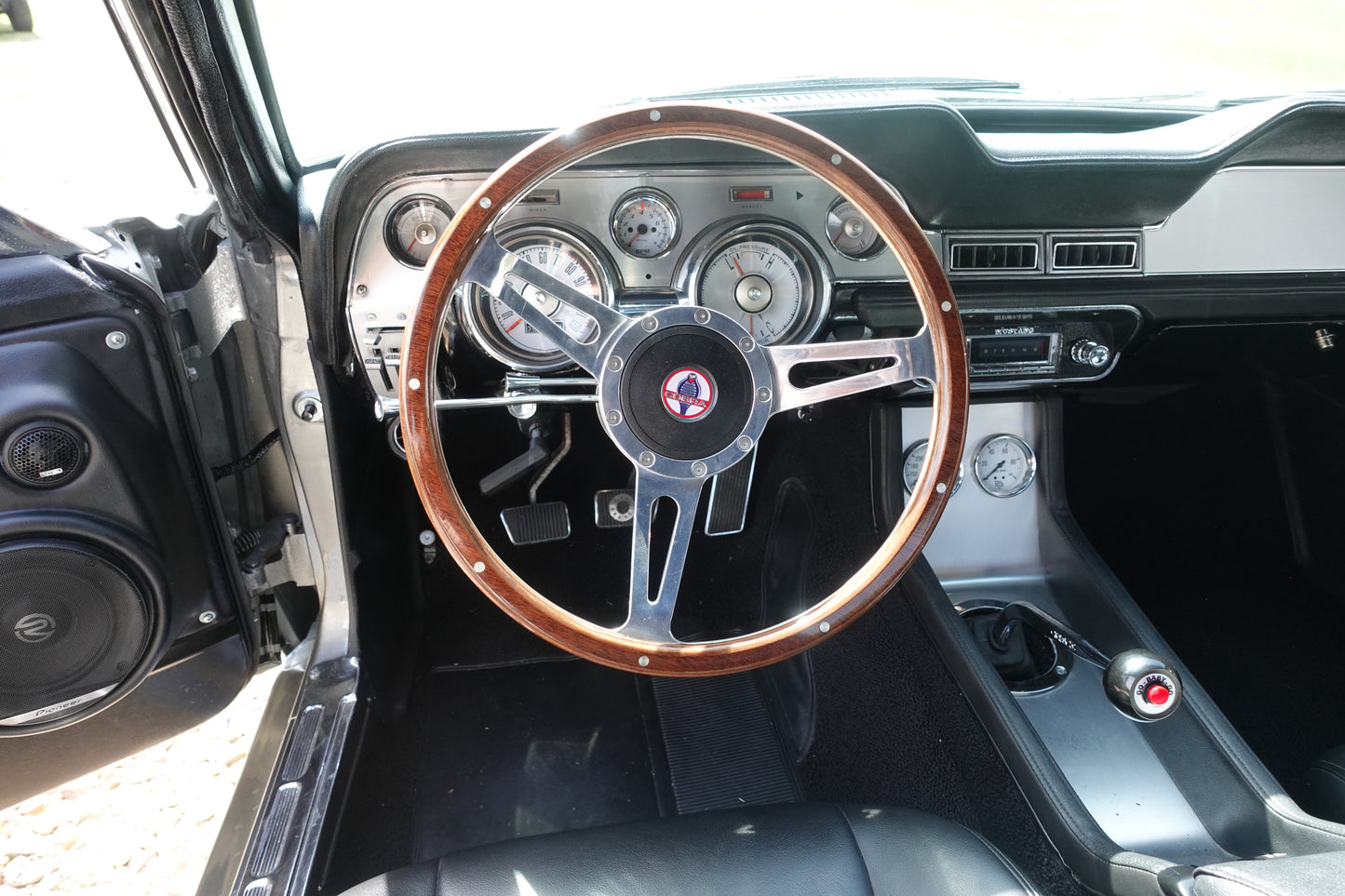 67 Mustang Fastback Pepper Gray