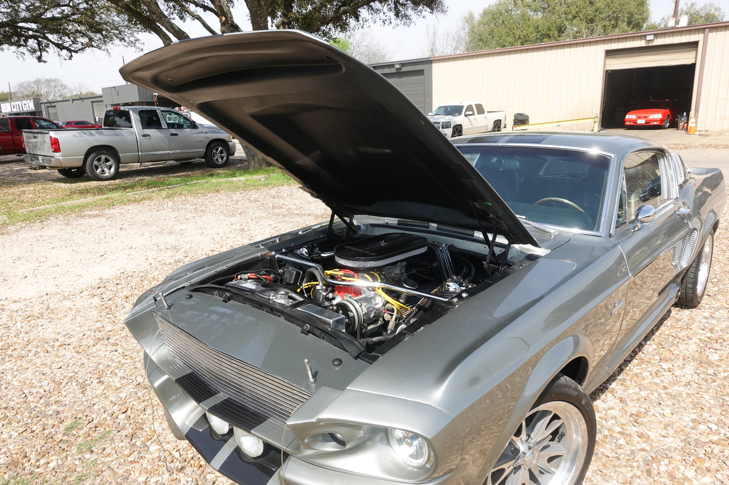 67 Mustang Fastback Pepper Gray