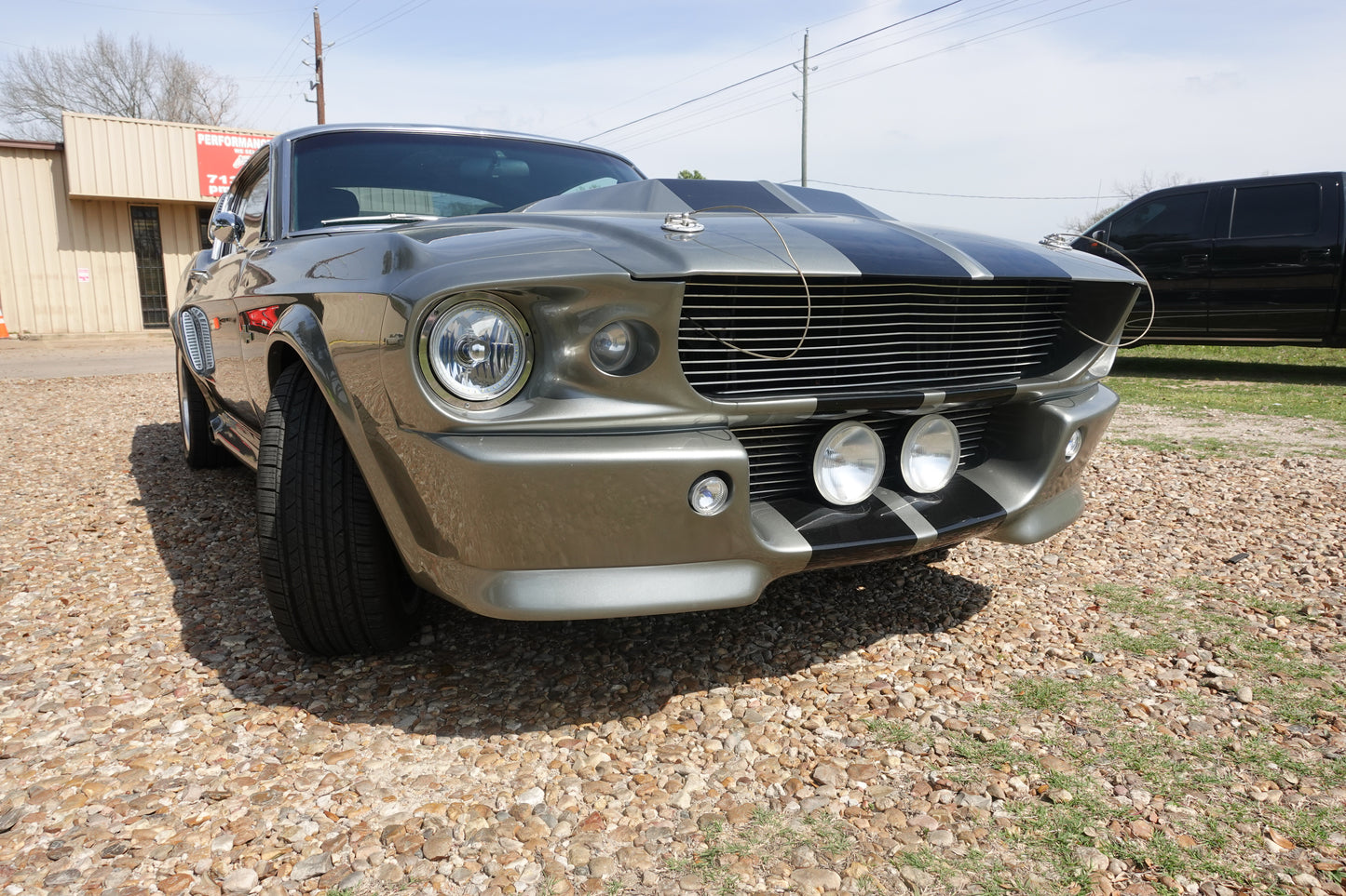 67 Mustang Fastback Pepper Gray