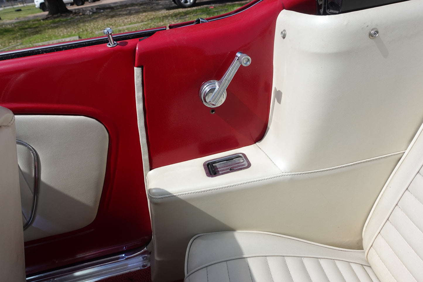 65 Mustang Convertible Red