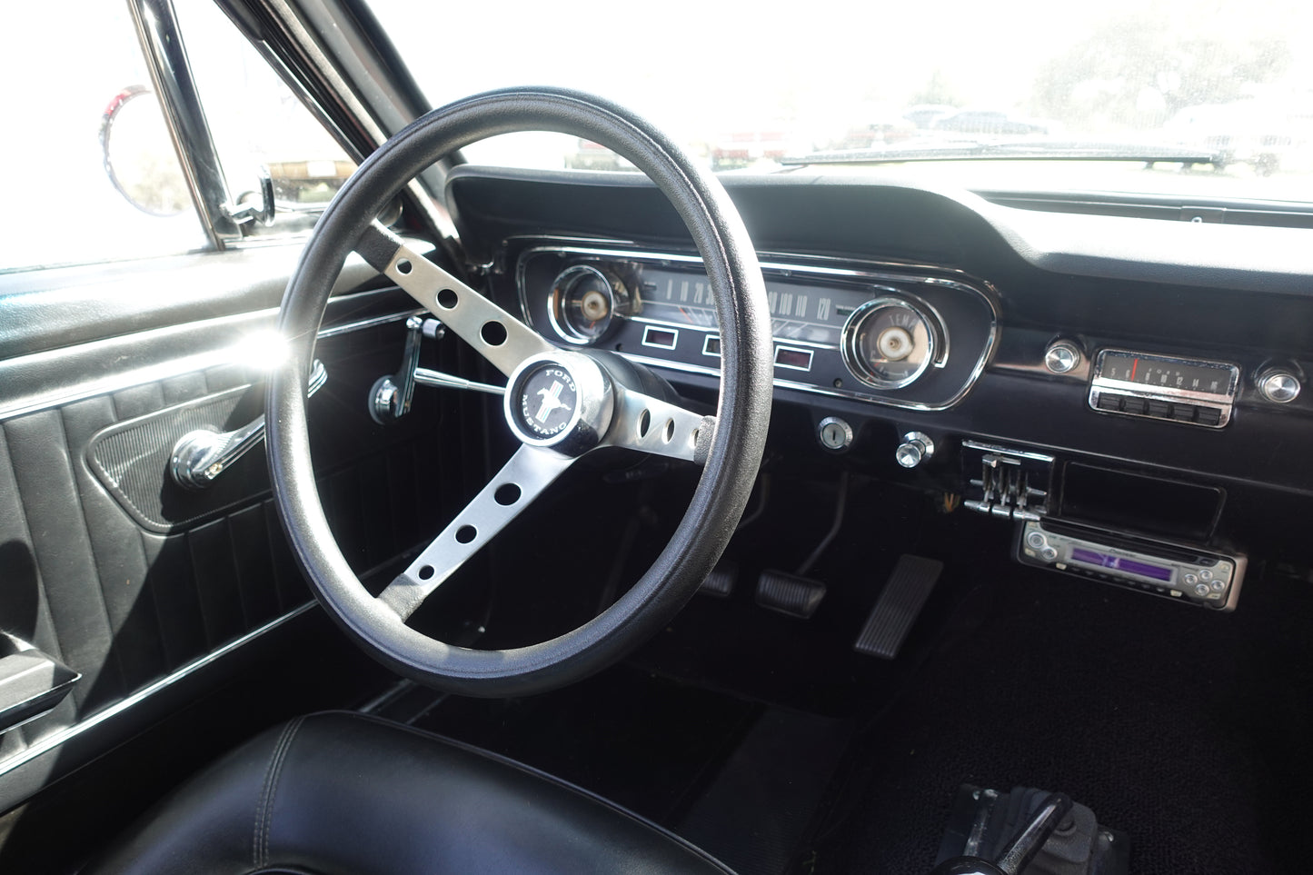 65 Mustang Coupe Red