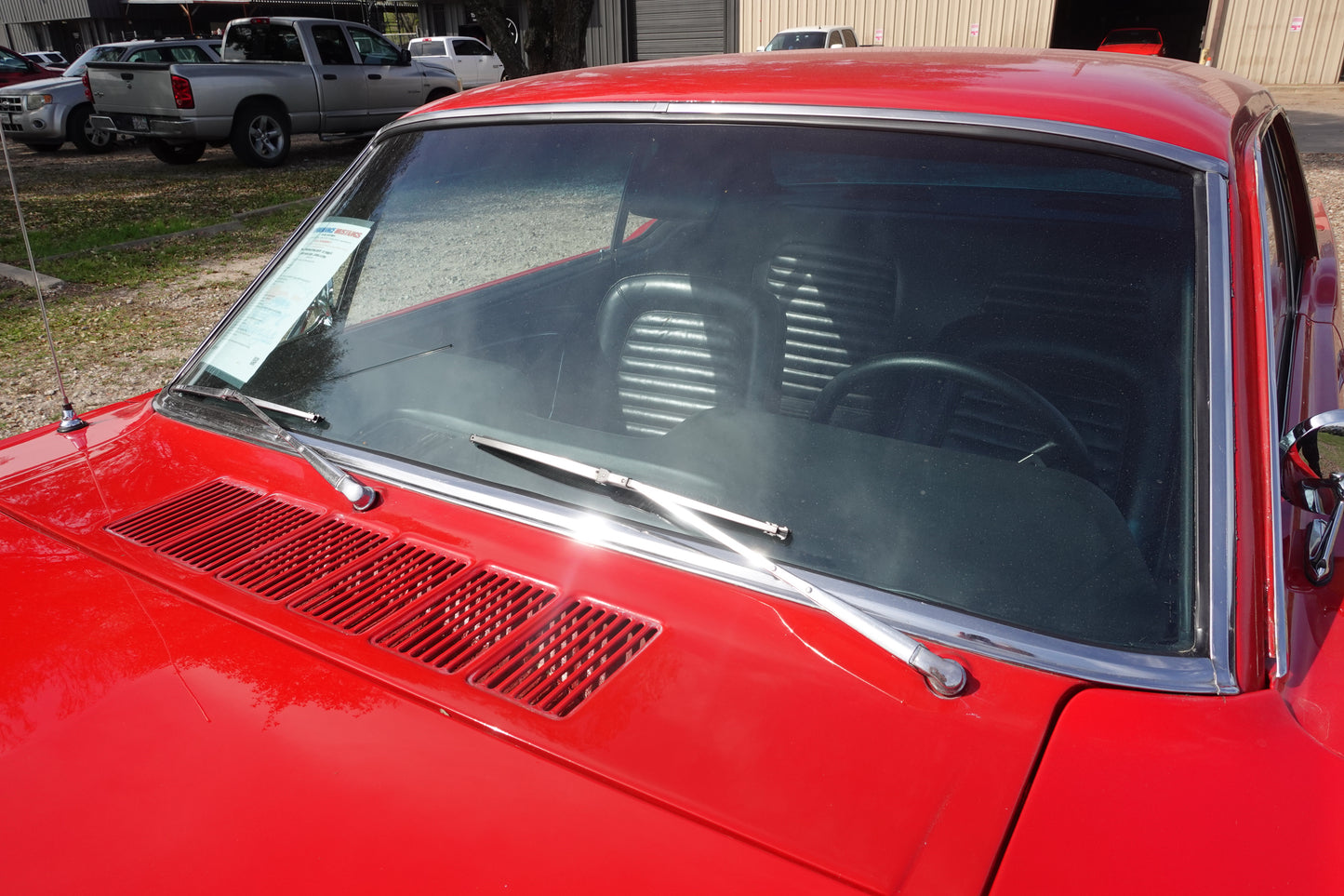 65 Mustang Coupe Red