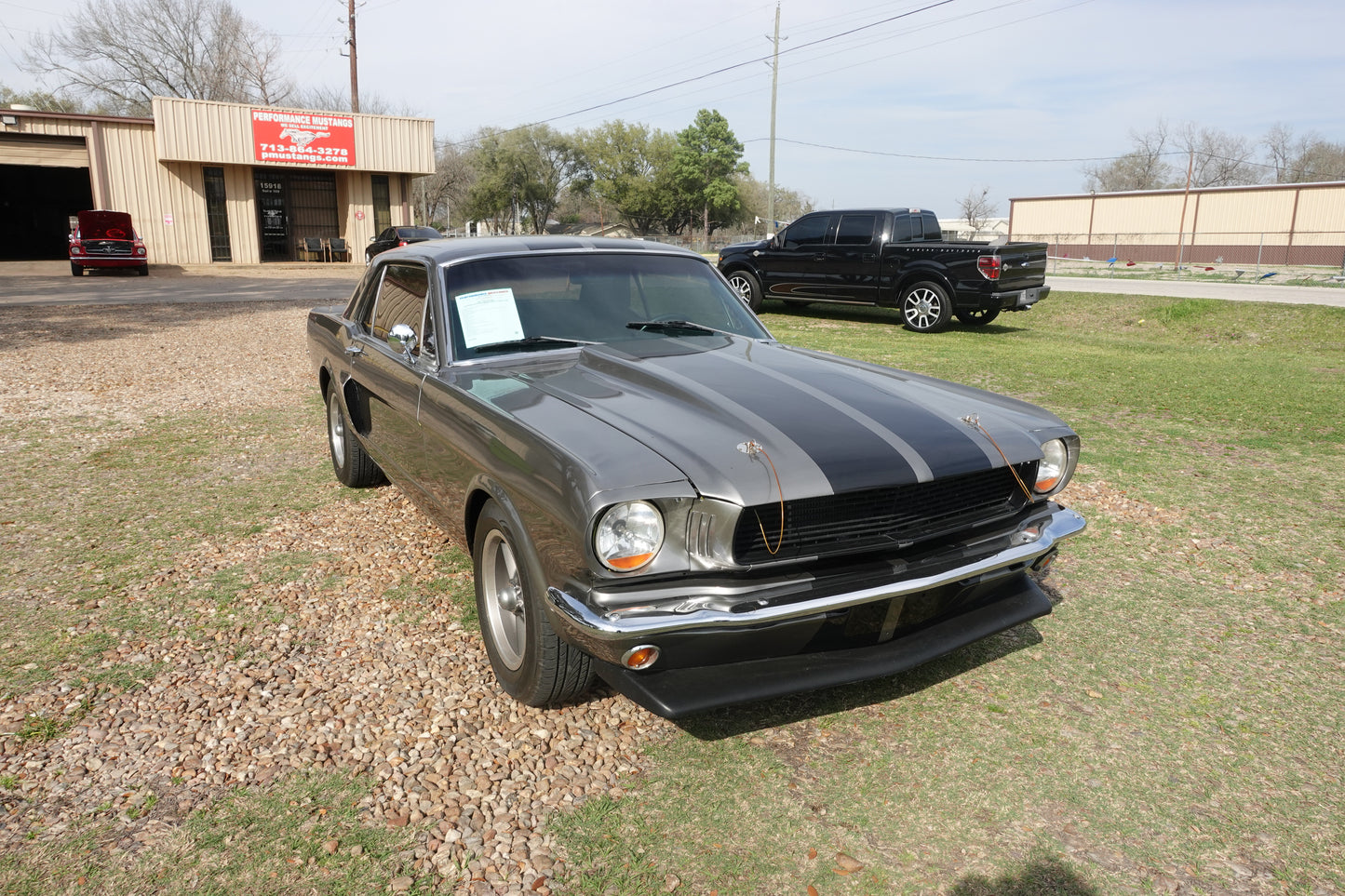 66 Mustang Coupe Gray