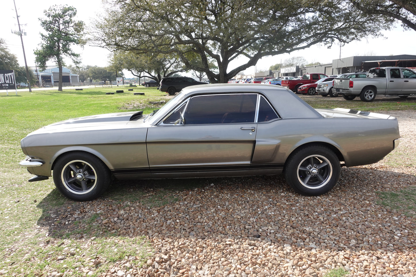 66 Mustang Coupe Gray