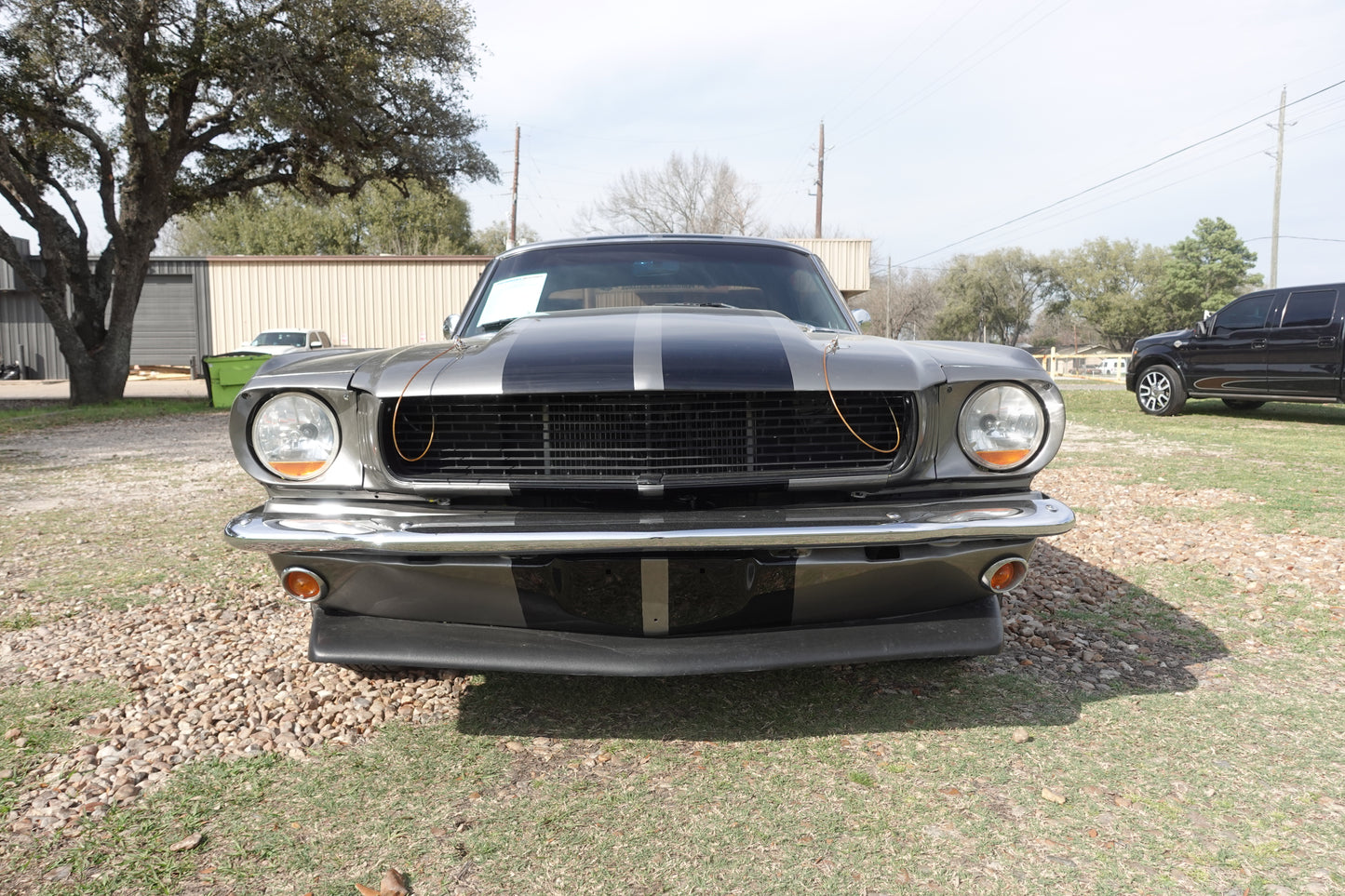 66 Mustang Coupe Gray