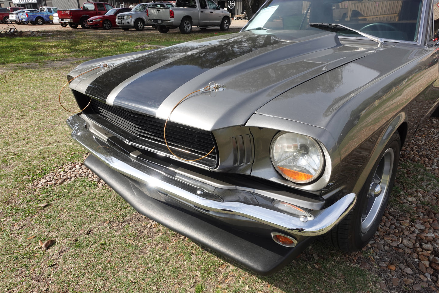 66 Mustang Coupe Gray