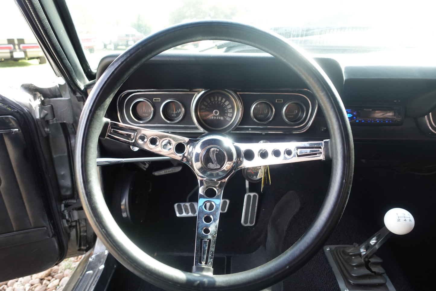 66 Mustang Coupe Gray