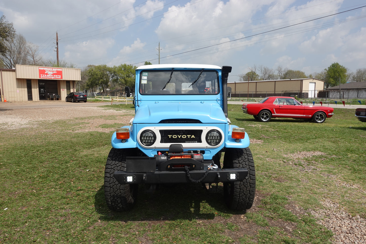 1975 Toyota Land Cruiser Blue
