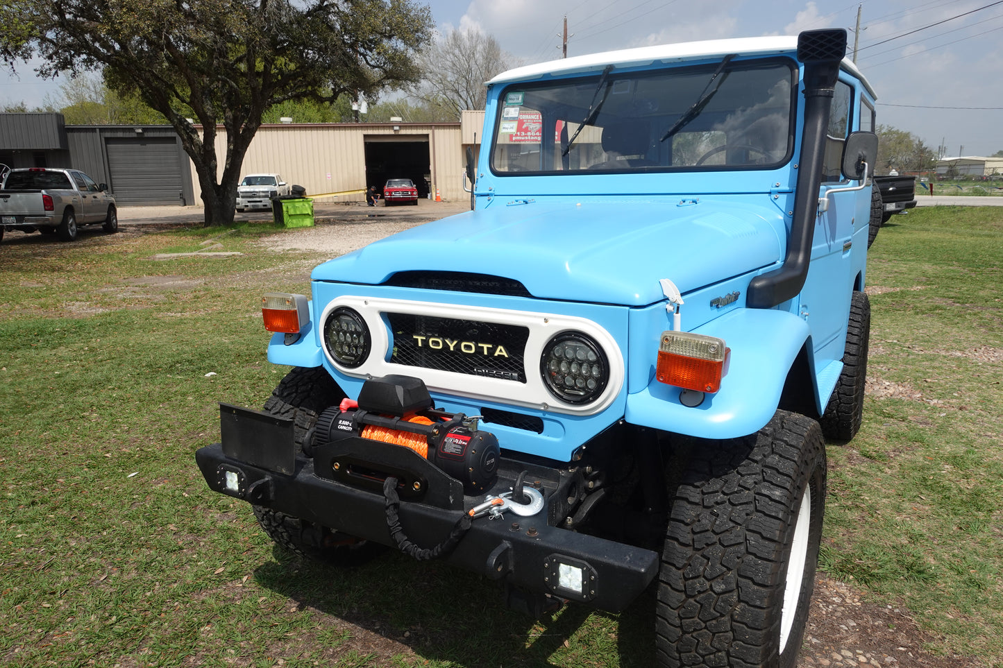 1975 Toyota Land Cruiser Blue