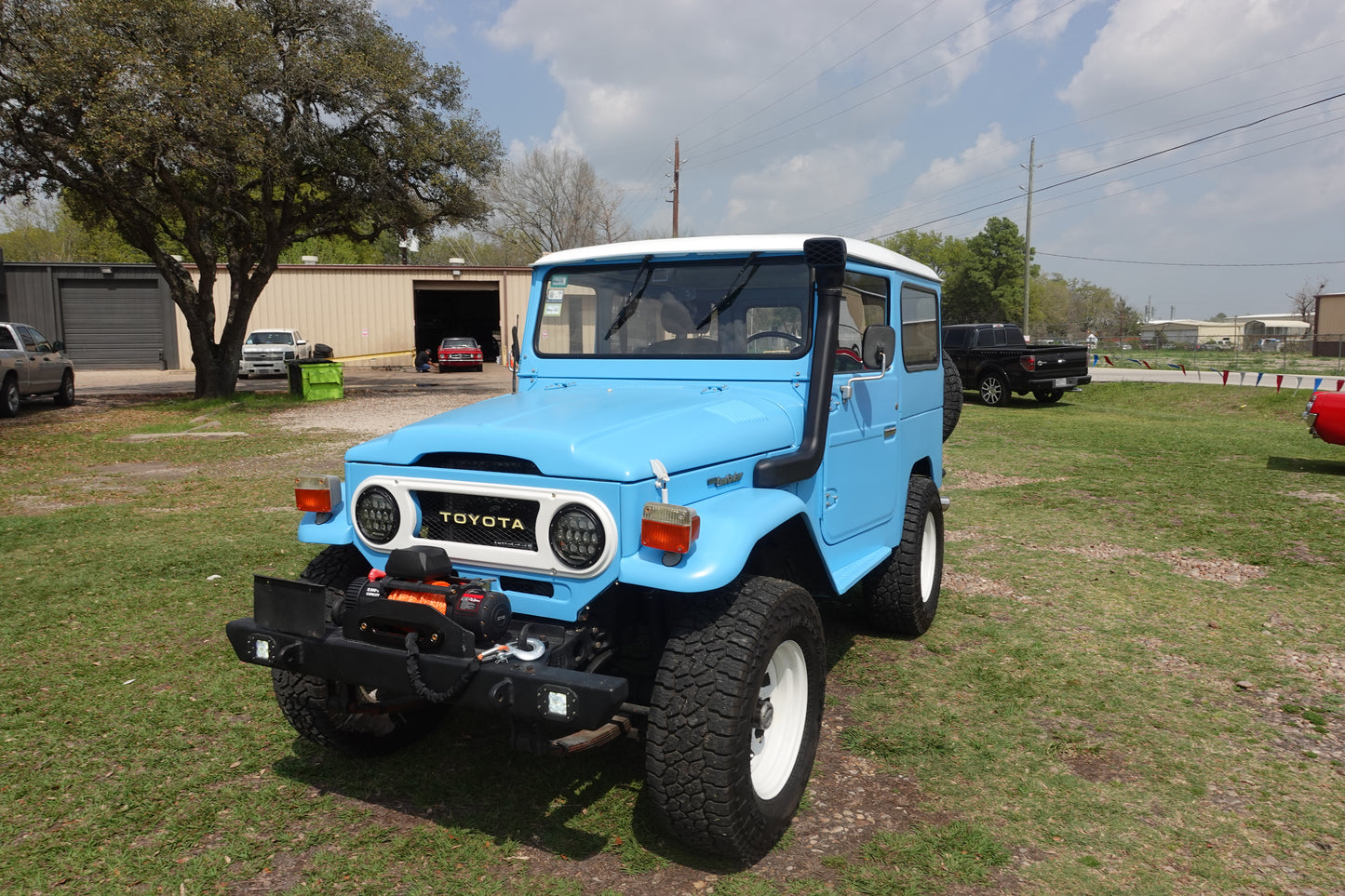 1975 Toyota Land Cruiser Blue