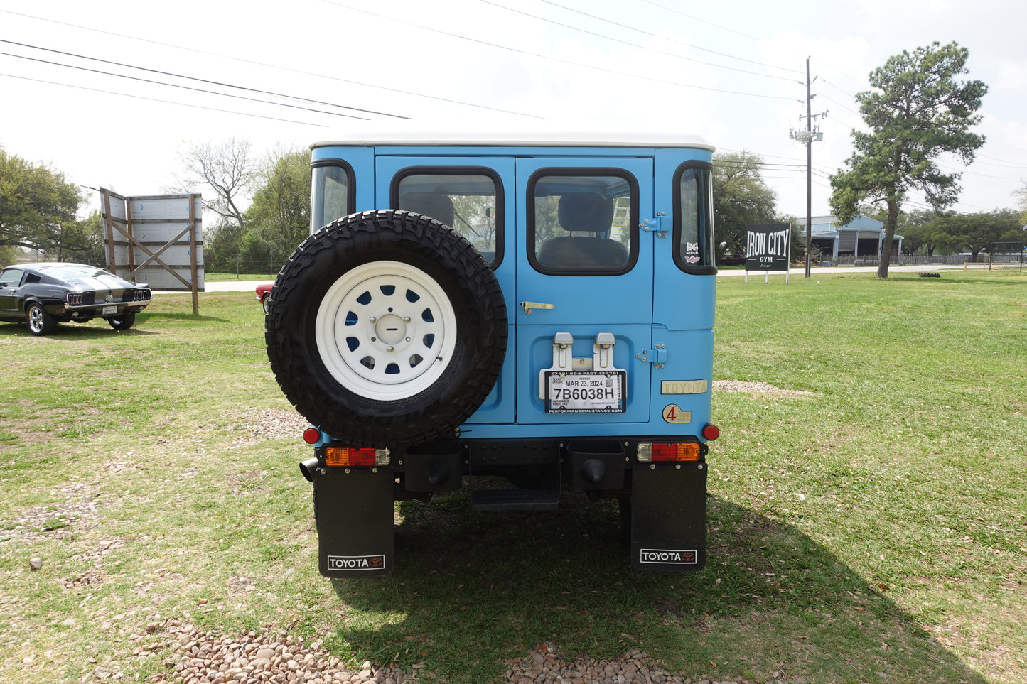 1975 Toyota Land Cruiser Blue