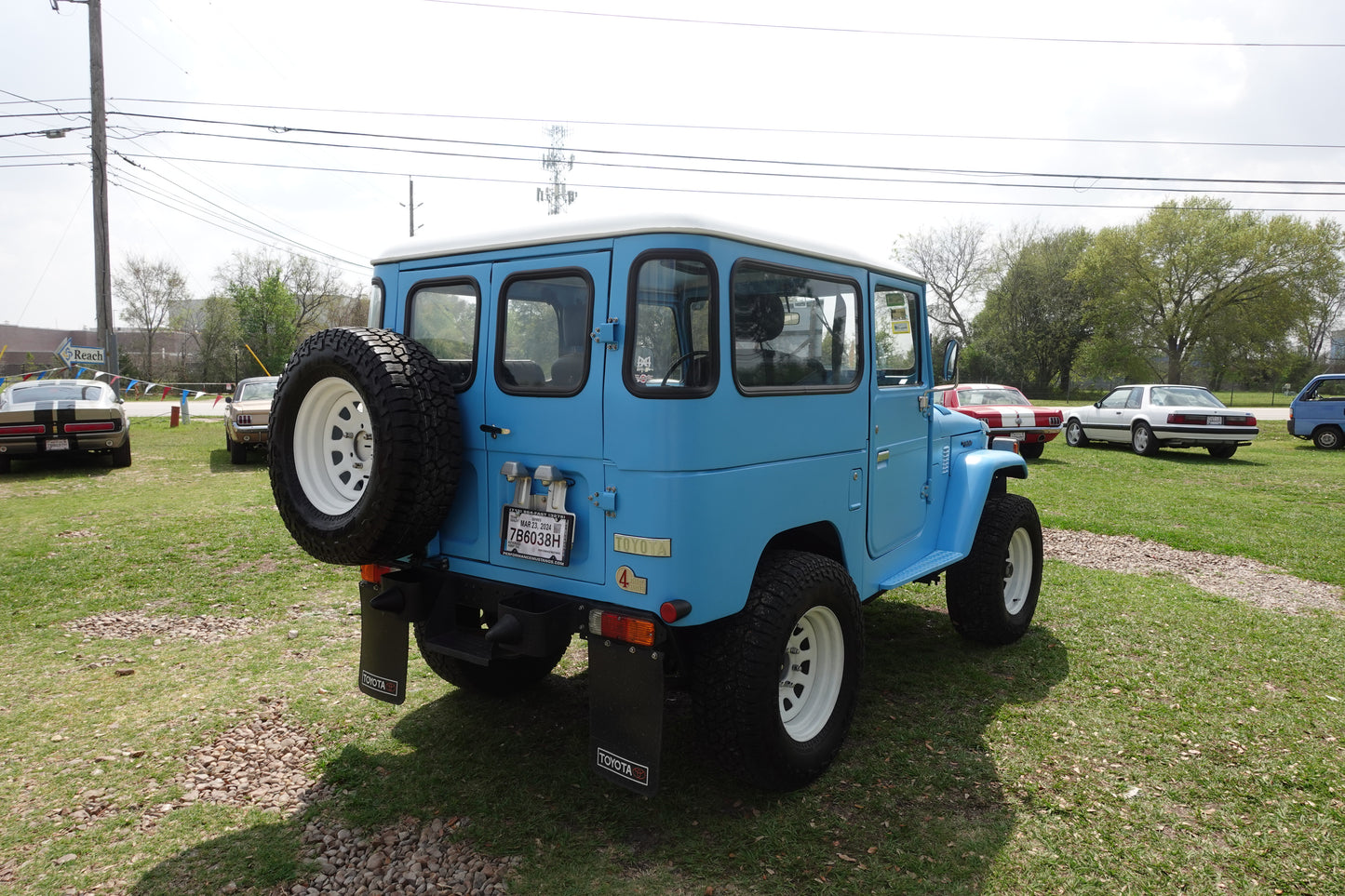 1975 Toyota Land Cruiser Blue