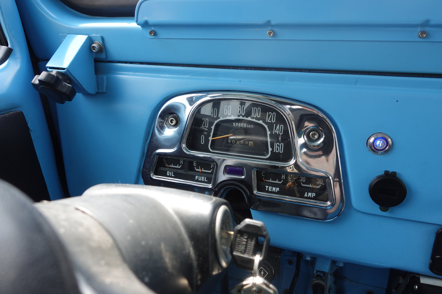 1975 Toyota Land Cruiser Blue