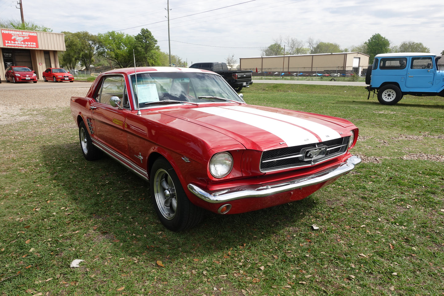 66 Coupe Red w/ Stripes