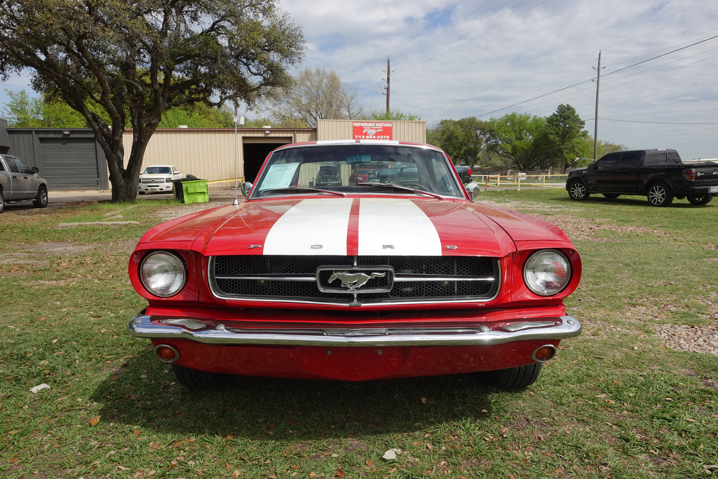66 Coupe Red w/ Stripes