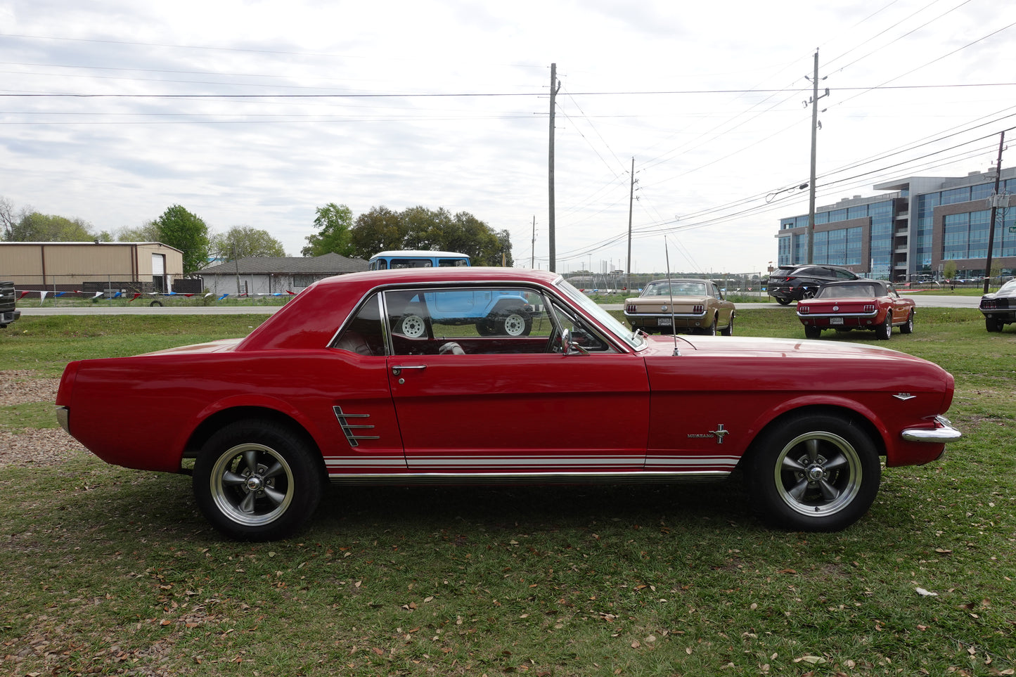 66 Coupe Red w/ Stripes