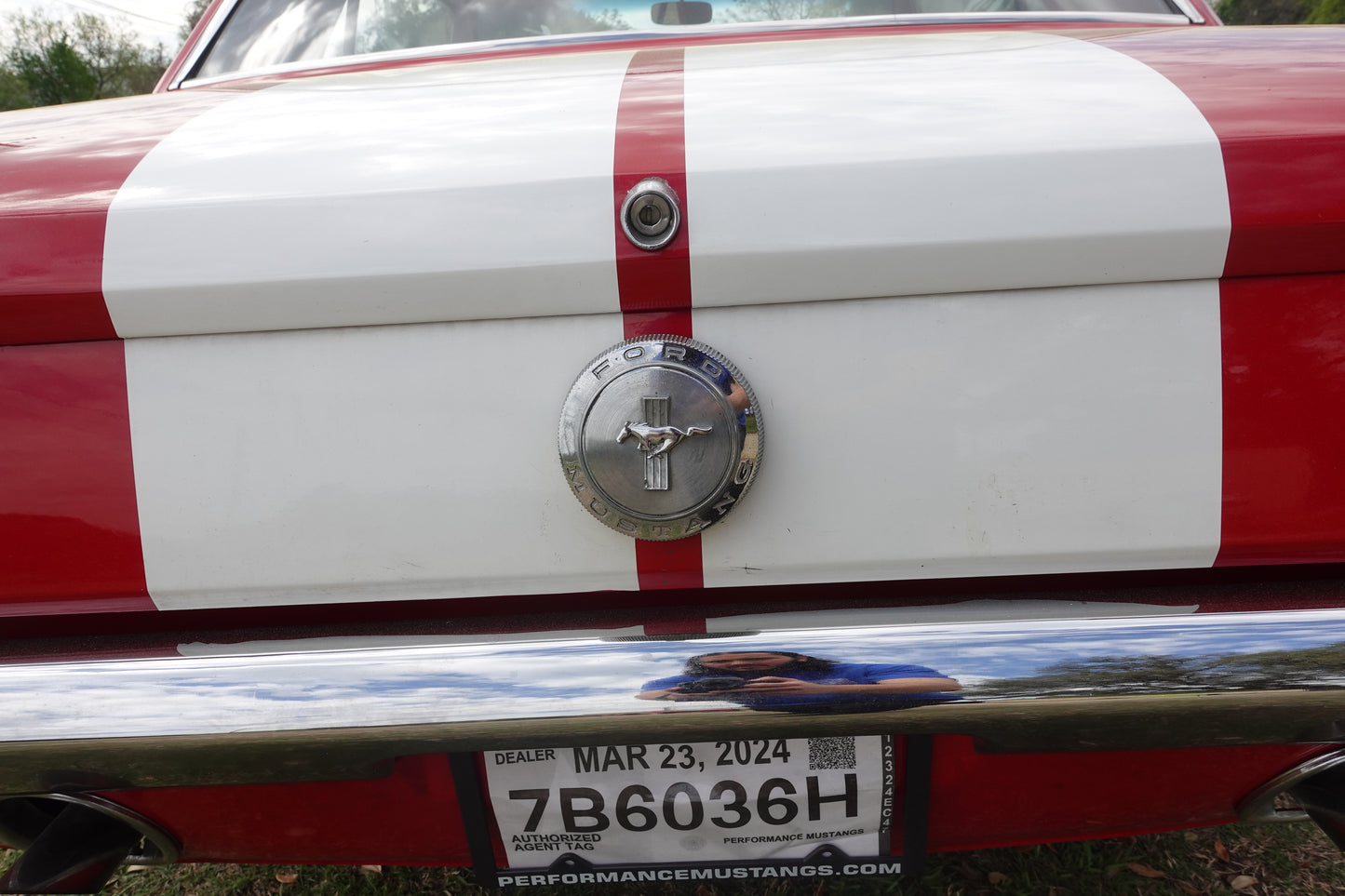 66 Coupe Red w/ Stripes