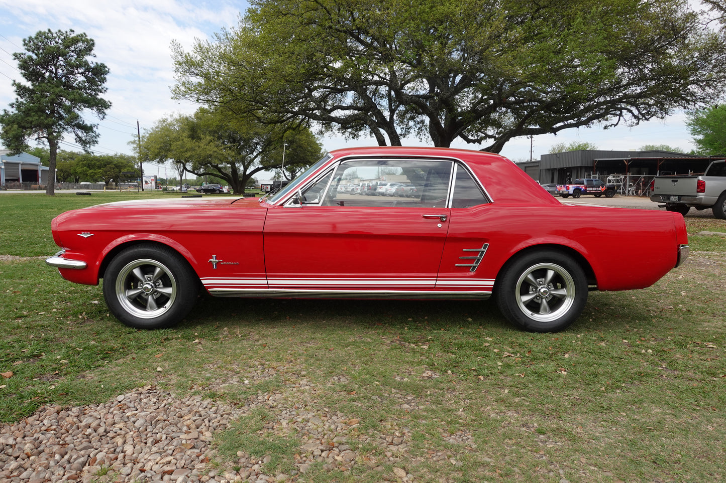 66 Coupe Red w/ Stripes