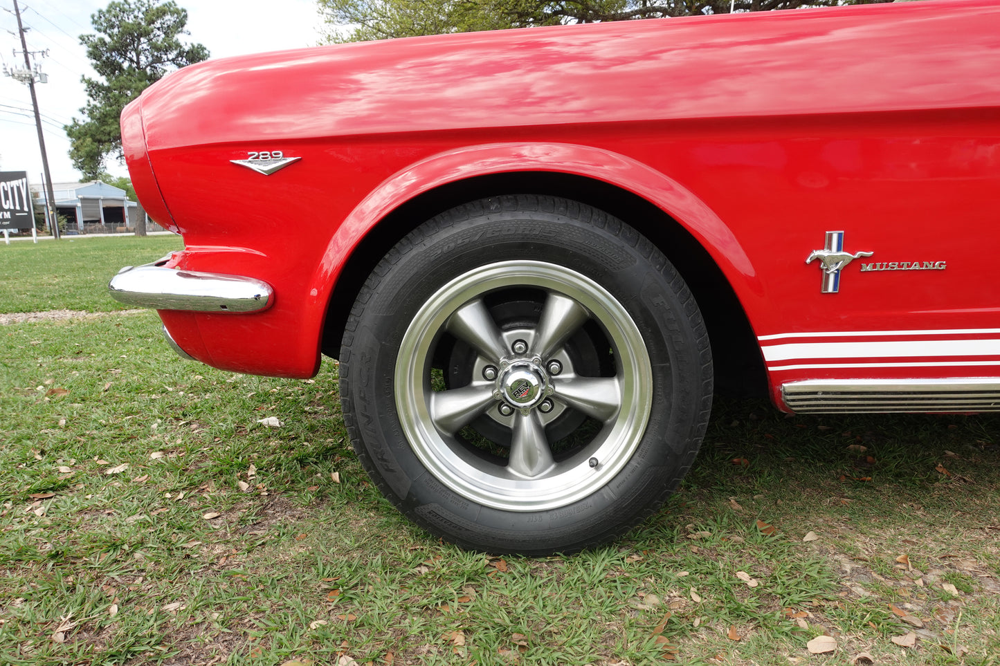 66 Coupe Red w/ Stripes