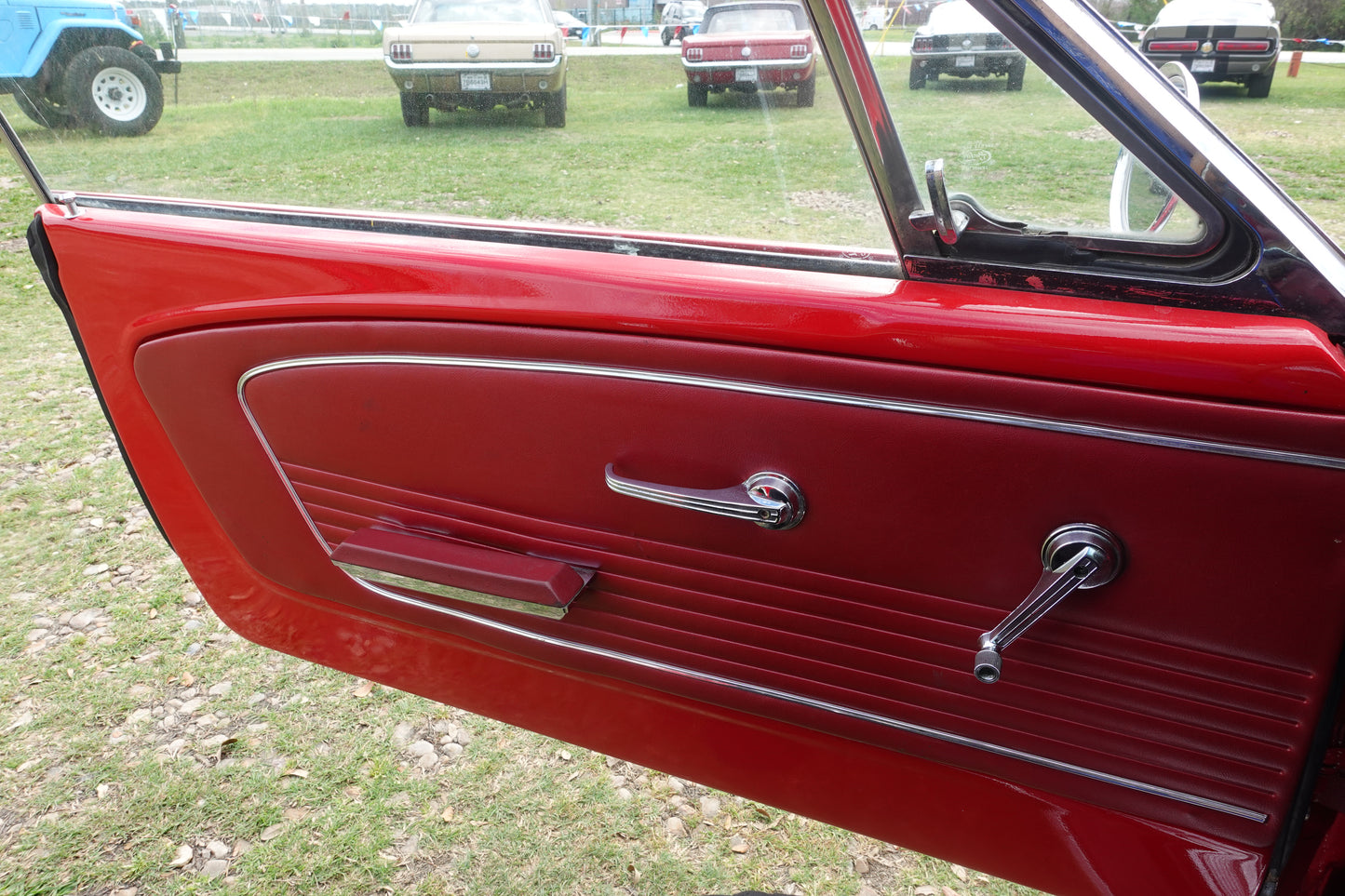 66 Coupe Red w/ Stripes