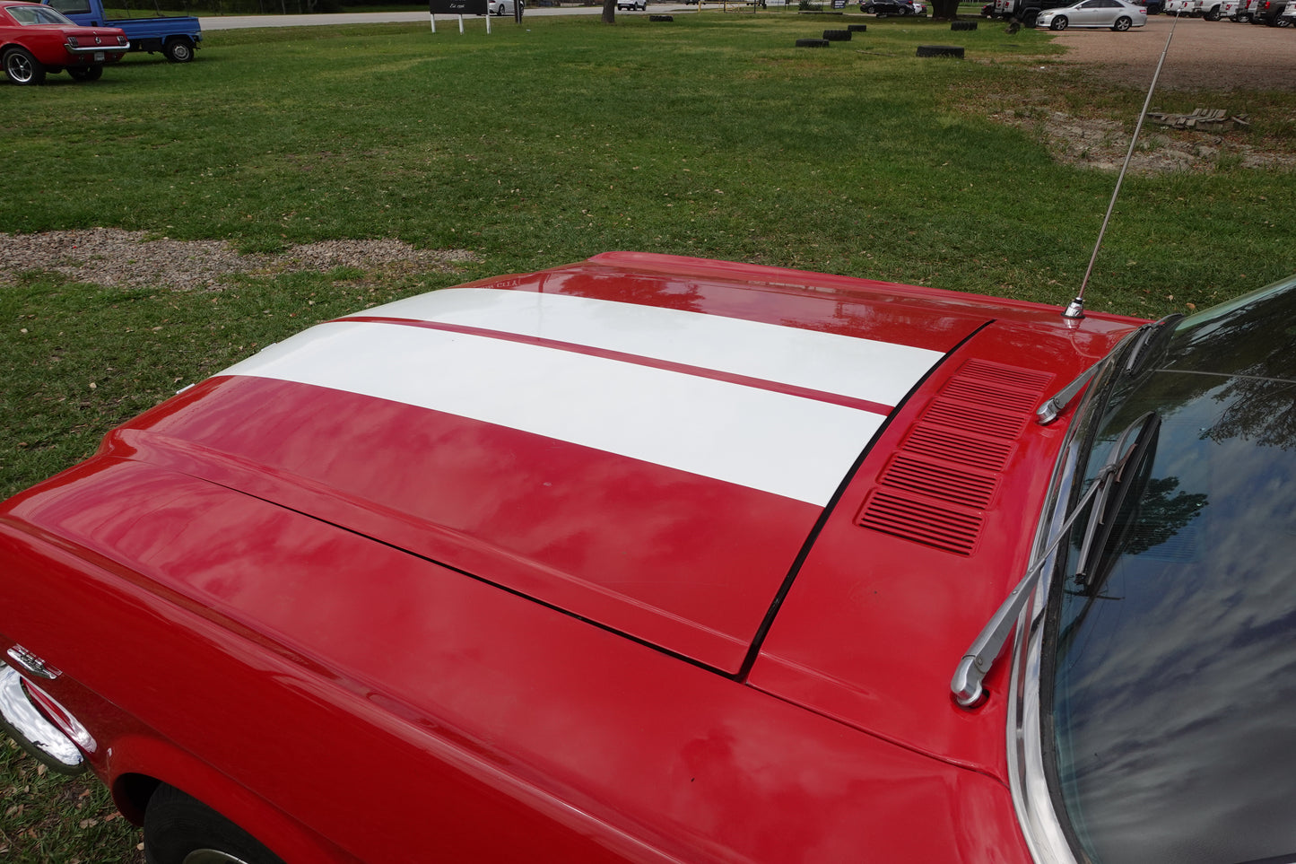 66 Coupe Red w/ Stripes