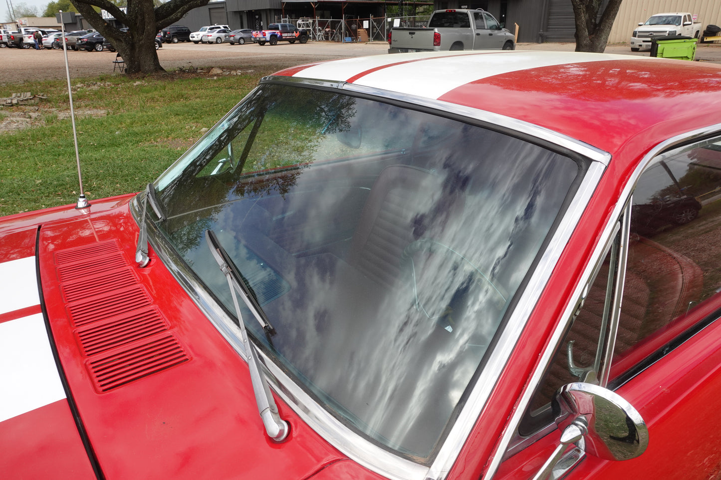 66 Coupe Red w/ Stripes