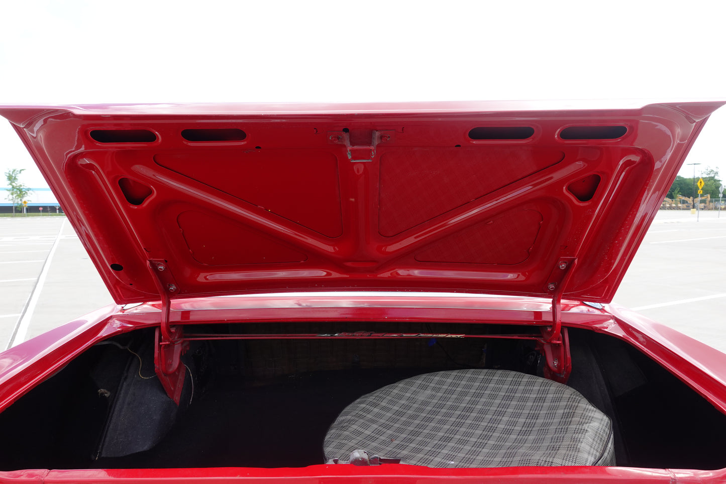 67 Mustang Coupe Red
