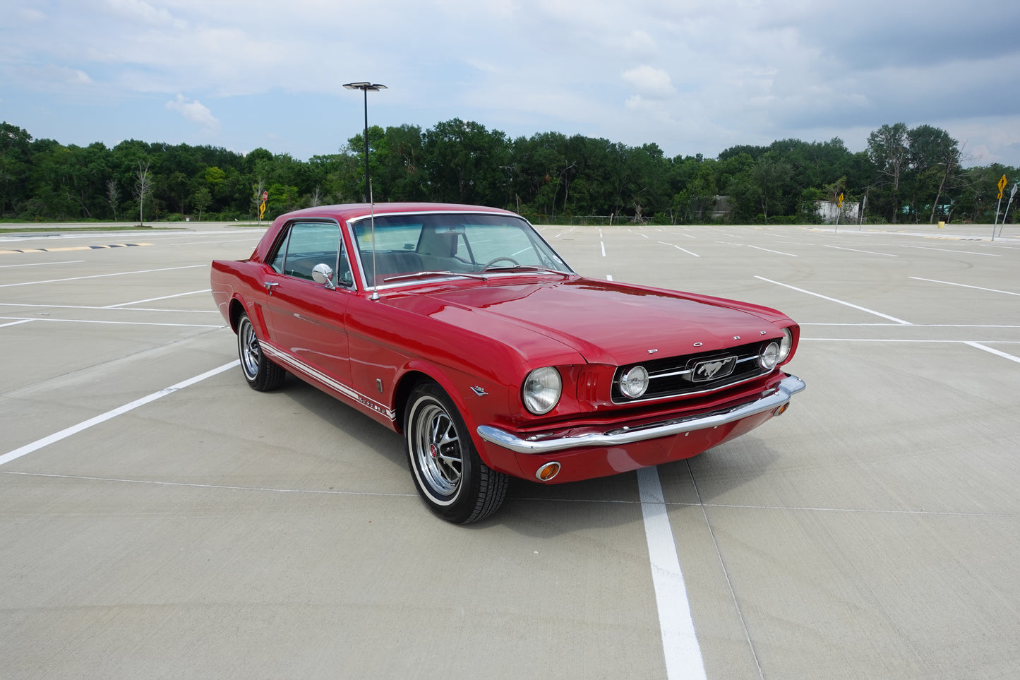 1966 GT Mustang Red