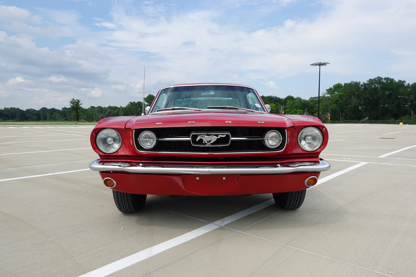 1966 GT Mustang Red