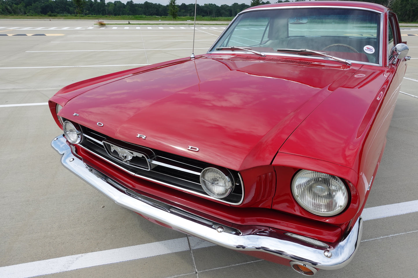 1966 GT Mustang Red