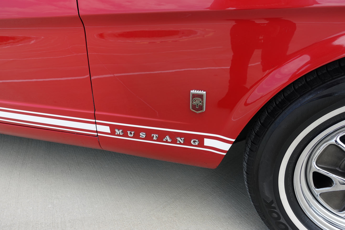 1966 GT Mustang Red