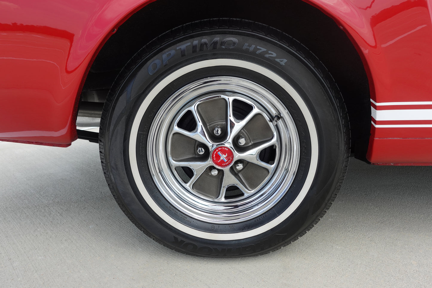 1966 GT Mustang Red
