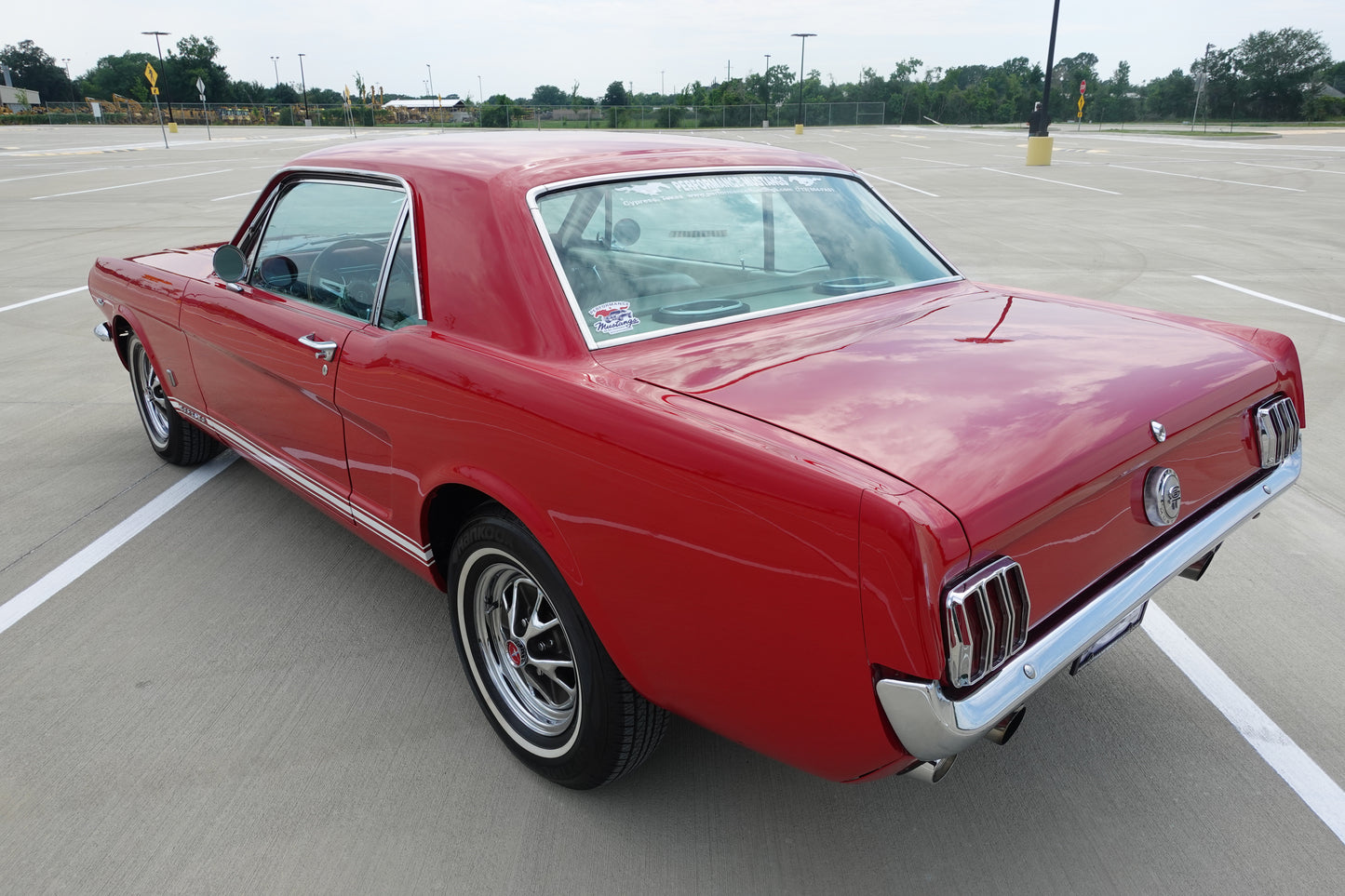 1966 GT Mustang Red