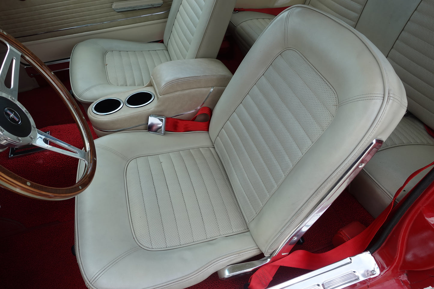 1966 GT Mustang Red