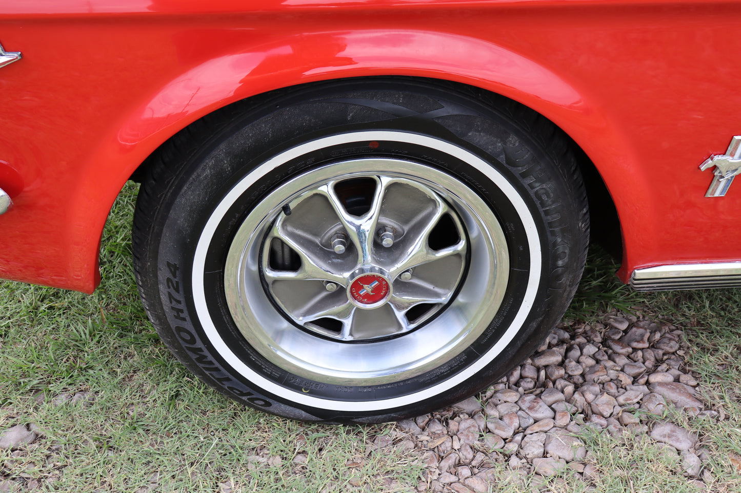 1965 Mustang Convertible Red