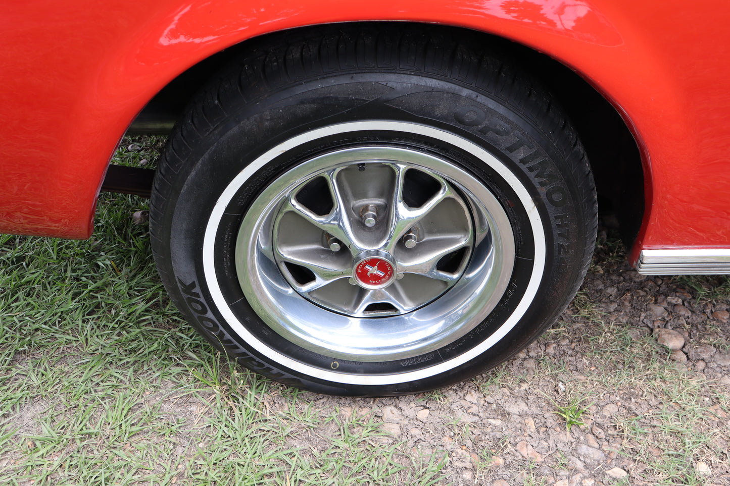1965 Mustang Convertible Red