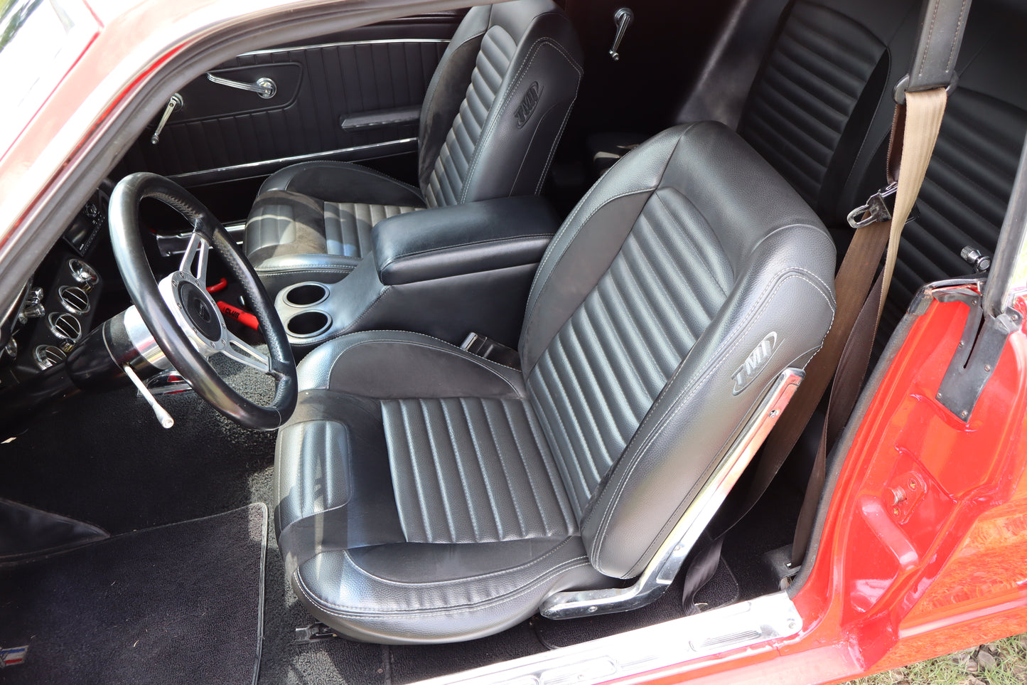 1965 Mustang Red Coupe