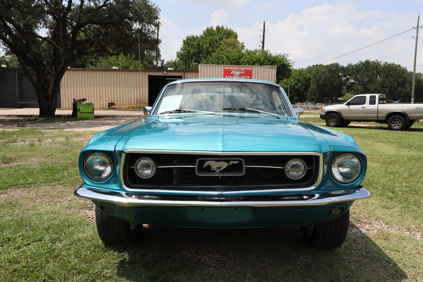 67 Mustang Tahoe Turquoise