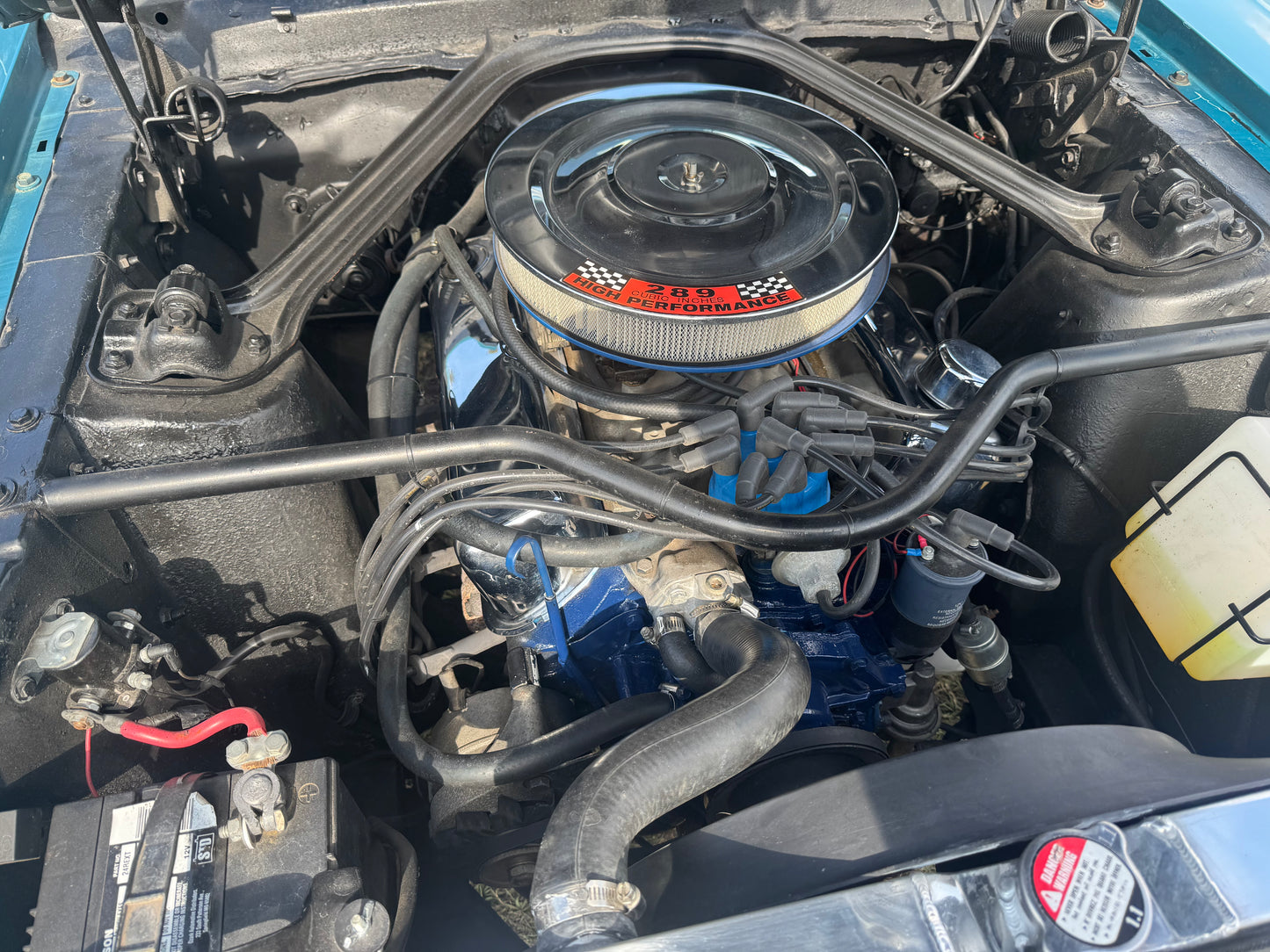 67 Mustang Tahoe Turquoise