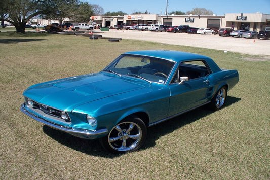 67 Mustang Tahoe Turquoise