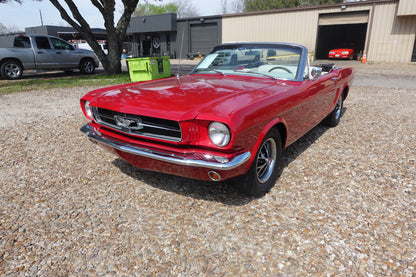 65 Mustang Convertible Red