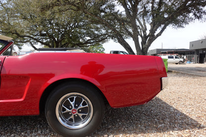 65 Mustang Convertible Red