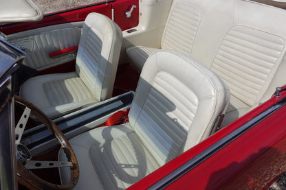 65 Mustang Convertible Red